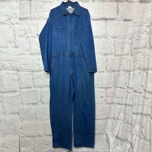 |VTG| RUBIN BROTHERS Zip Up Jean Coveralls